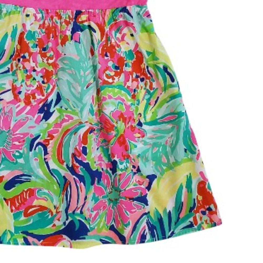 Lilly Pulitzer Multi Casa Banana Dress Size 12-14 - Picture 3 of 5